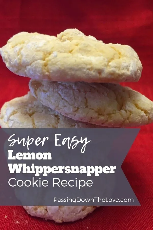 Lemon Whippersnappers Cookie Recipe