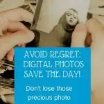 digital photo memories pin