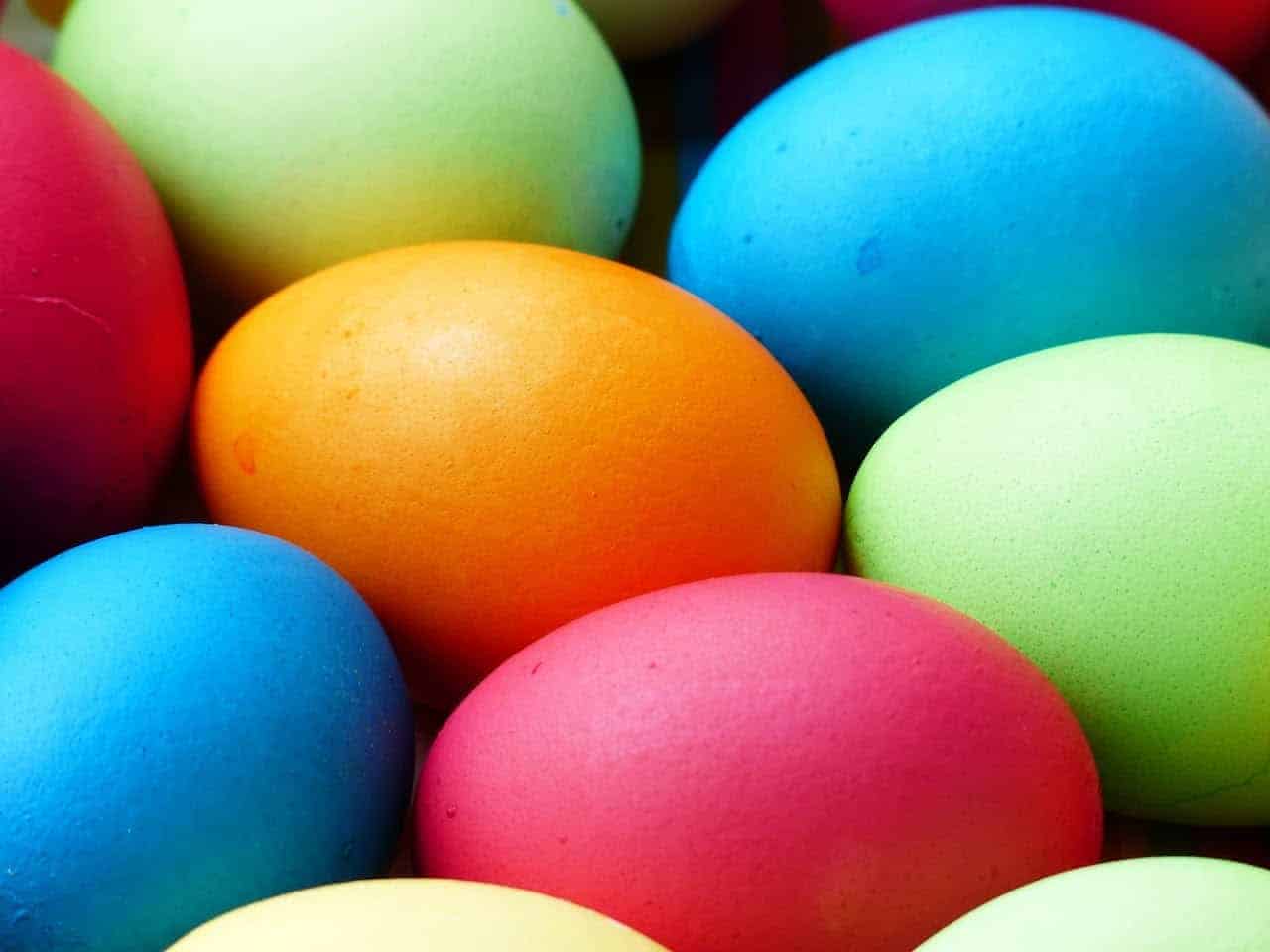 Dyed Easter Eggs