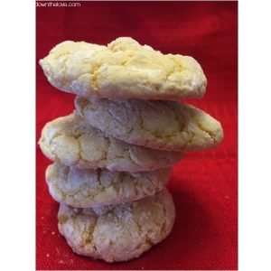 Lemon Whippersnapper lemon cookies