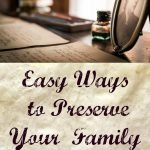 preserving family history