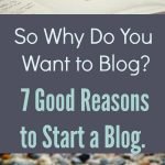 Starting a Blog. 7 reasons to blog. Why should you start a blog?