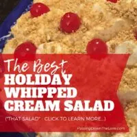 The Best Whipped Cream Salad