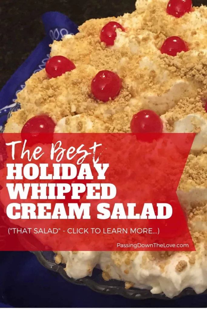 The Best Whipped Cream Salad