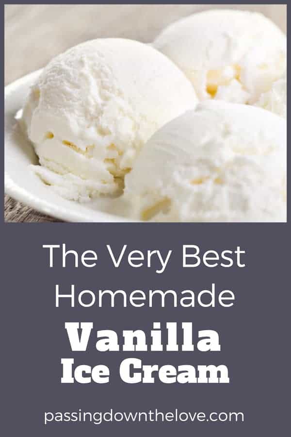 My Favorite Homemade Vanilla Ice Cream. Delicious sweet treat, sure to please the crowd! A summer