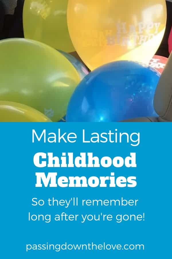 Learn how strong memories are made and how to make memories that last. Reinforce family traditions and memories so they remember long after you're gone.