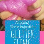 Amazing 3 Ingredient Glitter SLIME PIN