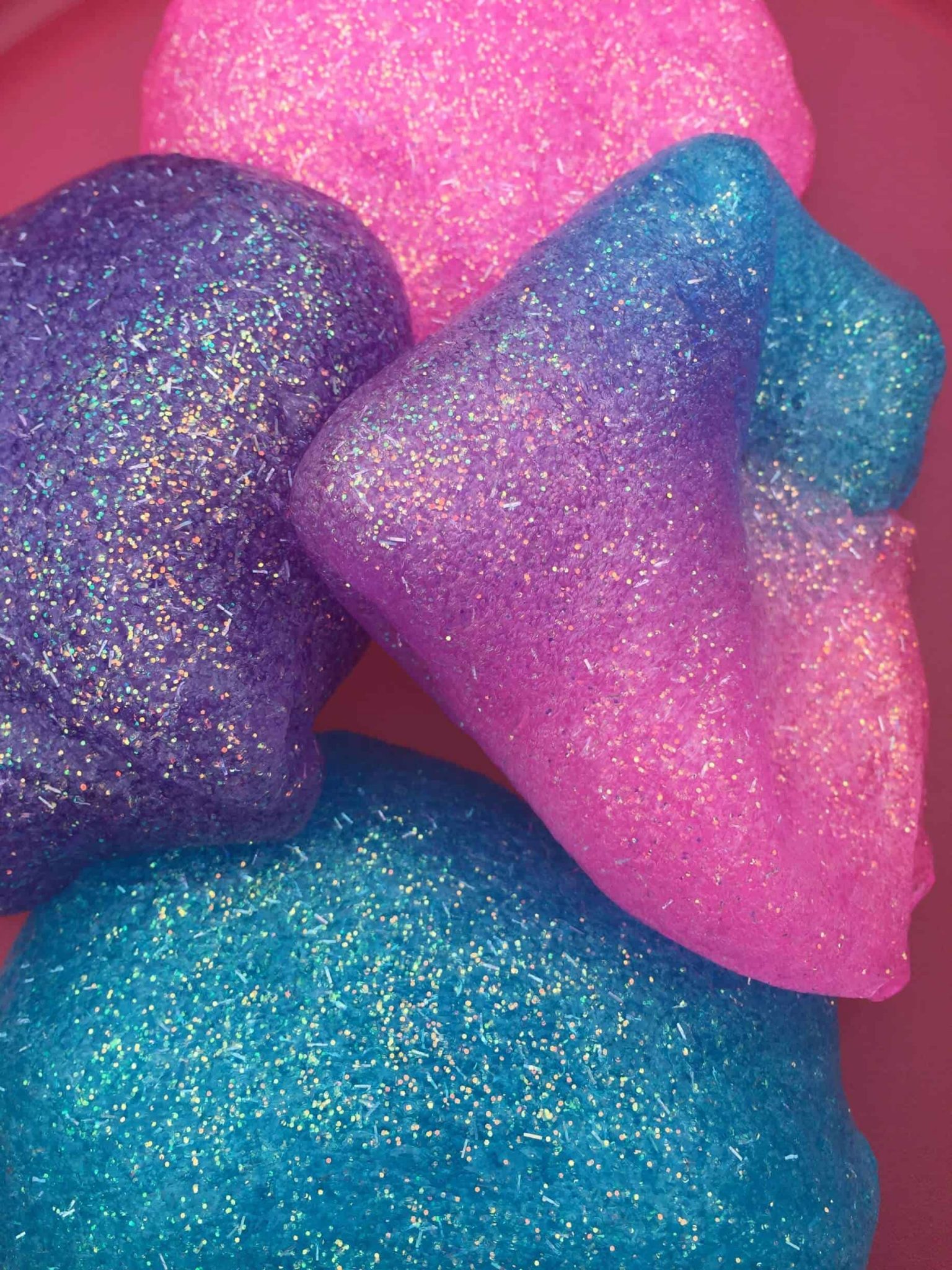Amazing ThreeIngredient Glitter Slime Recipe Just Because
