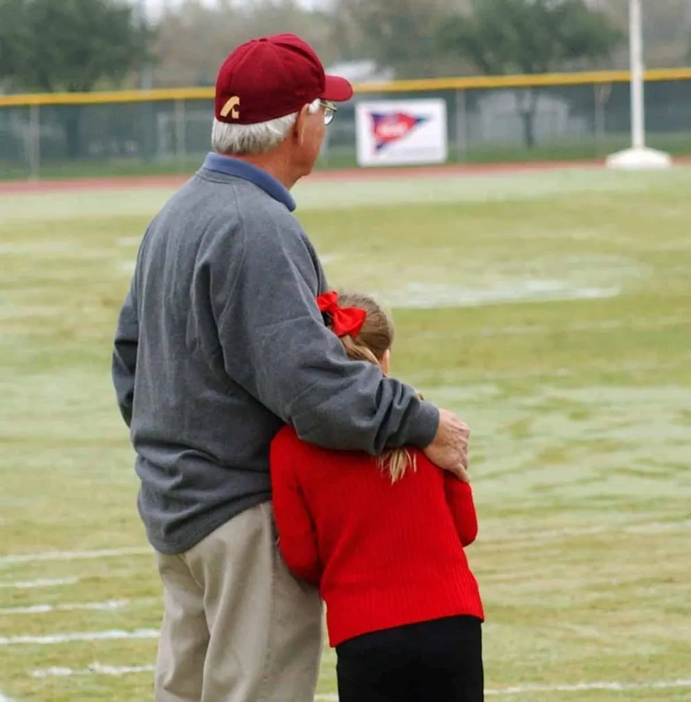 Sharing a love of sports - baseball