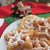 Funnel Cake Rosettes