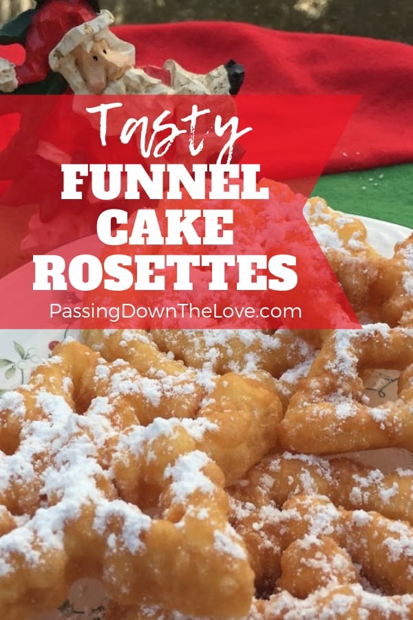 Tasty Funnel Cake Rosettes