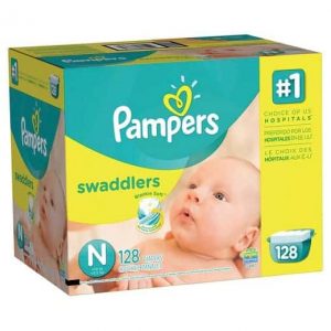 Pampers baby supplies for the new Grandma