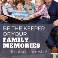 Family memories bind us together. YOU can be the family memory creator & keeper!
