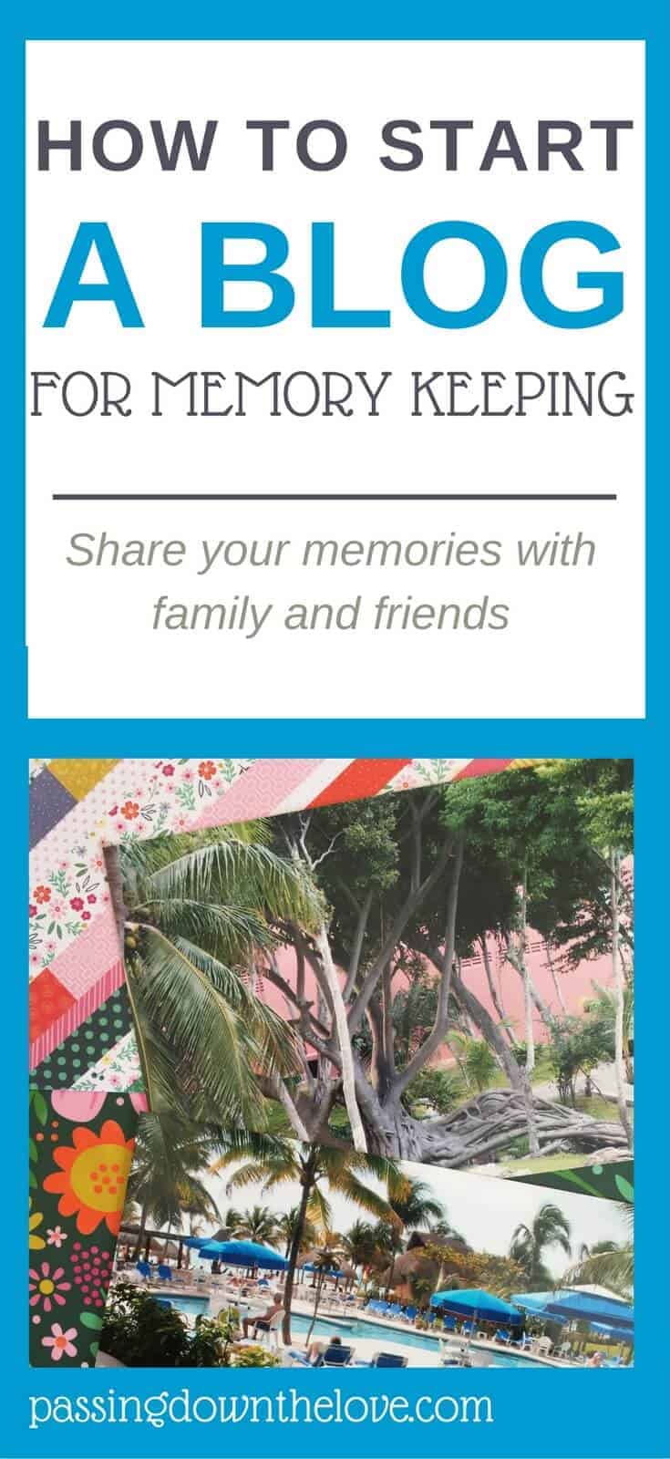 Use a blog for keeping and sharing your family memories. Learn how to start a blog for memory keeping. A fun way to share your life.
