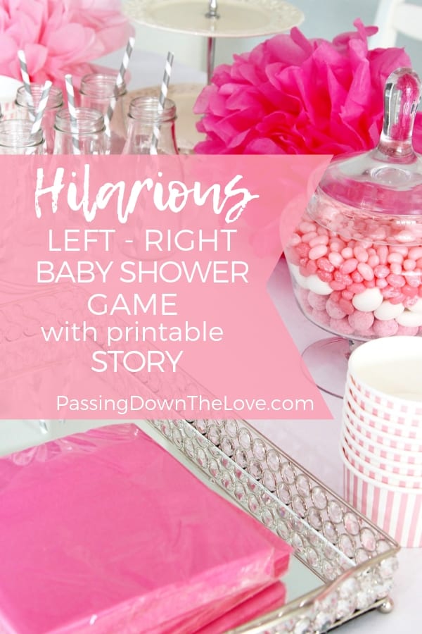 Left Right Baby Shower Games Story