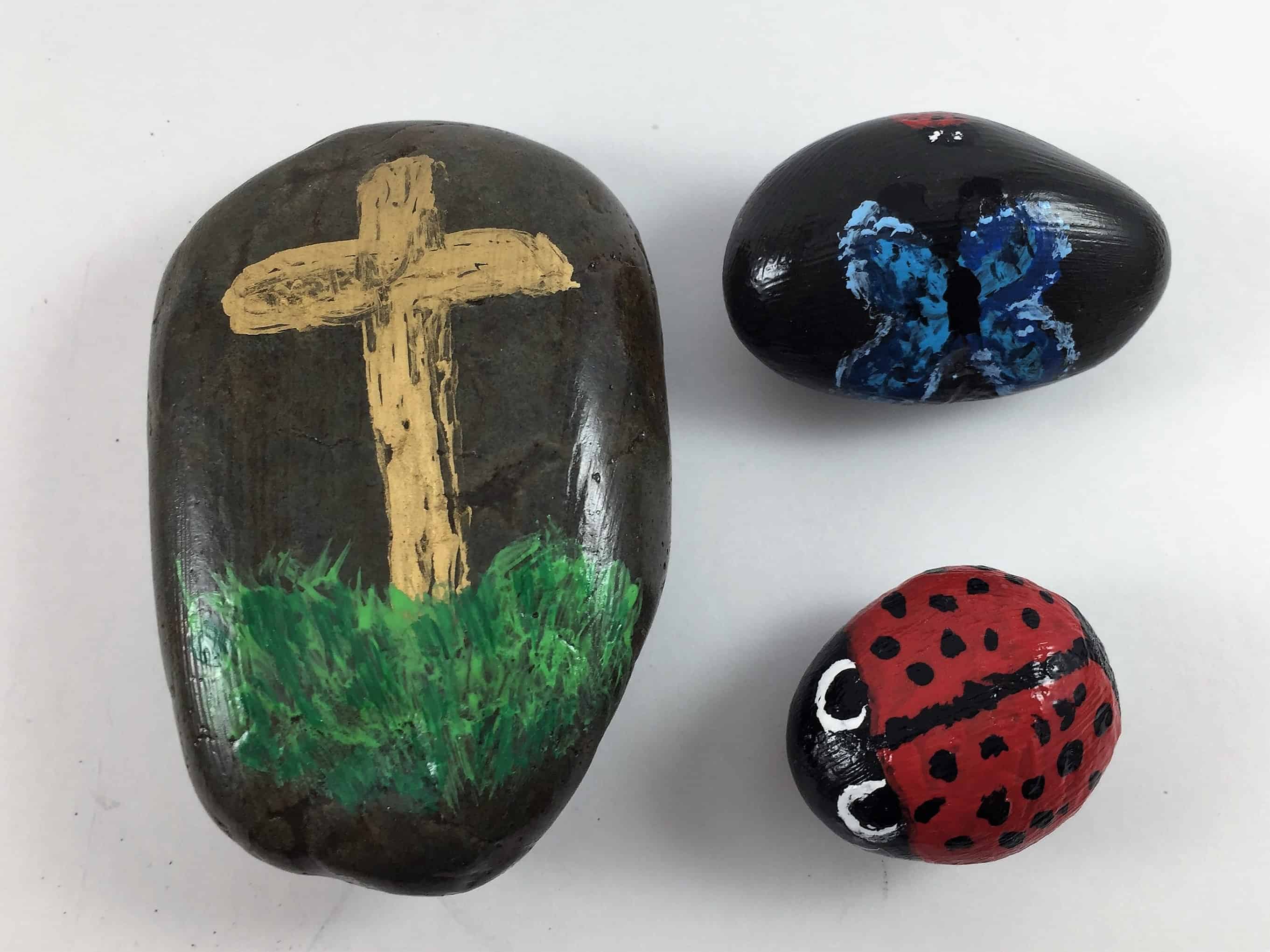 Painted Rock Magnets