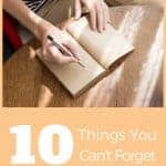 Writing prompts for Keeping a Grandmother Journal