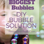 DIY Bubble Solution