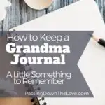 Grandma journal