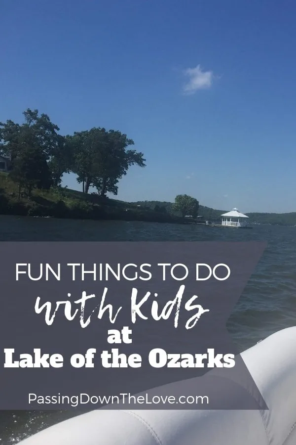 Lake of the Ozarks with Kids pin