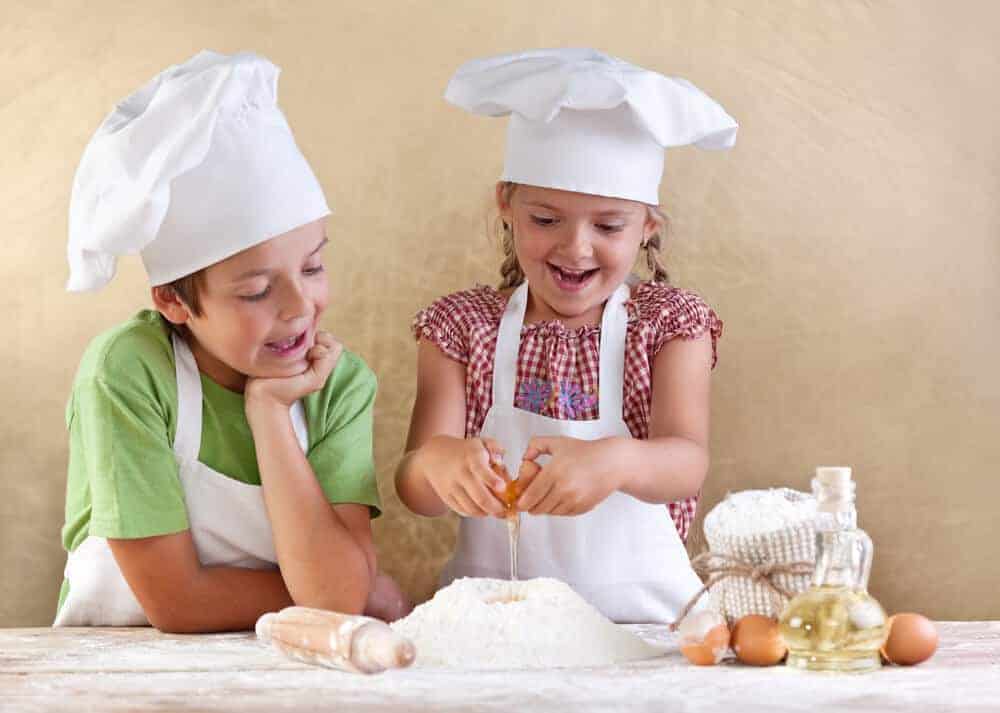 kids cooking