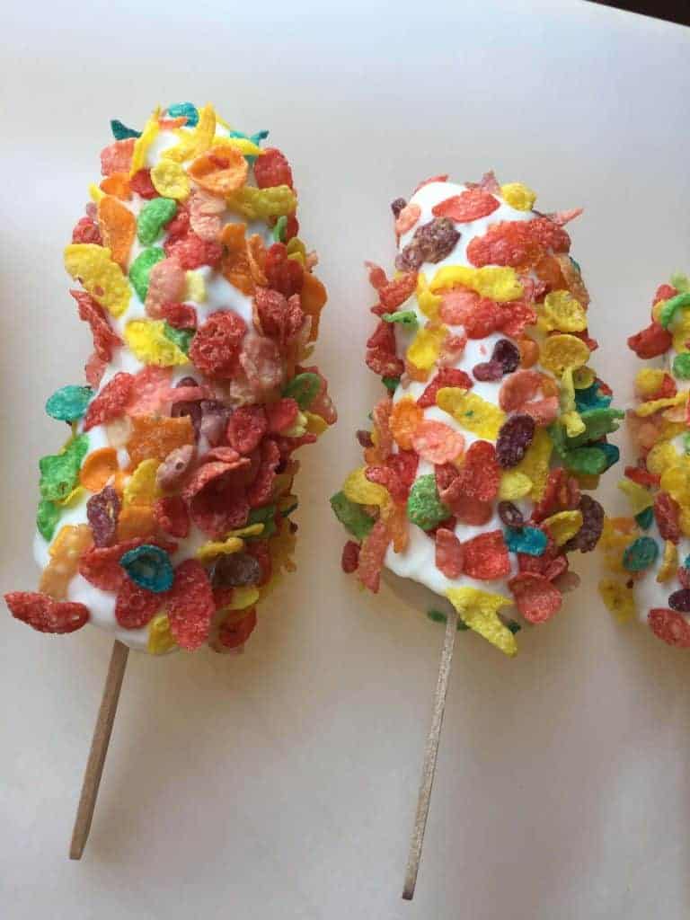 frozen banana pops recipe Easy recipe for kids to make