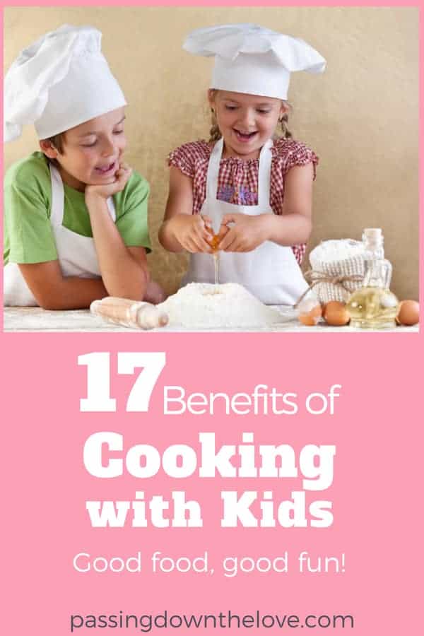 Enjoy the benefits of cooking with kids. Head to the kitchen. Whip up a little something. Get out your camera and take some pictures! #cookingwithkids #kidfriendly #cookwithkids #kidsinthekitchen #benefitsofcooking