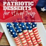 Patriotic red, white, & blue desserts