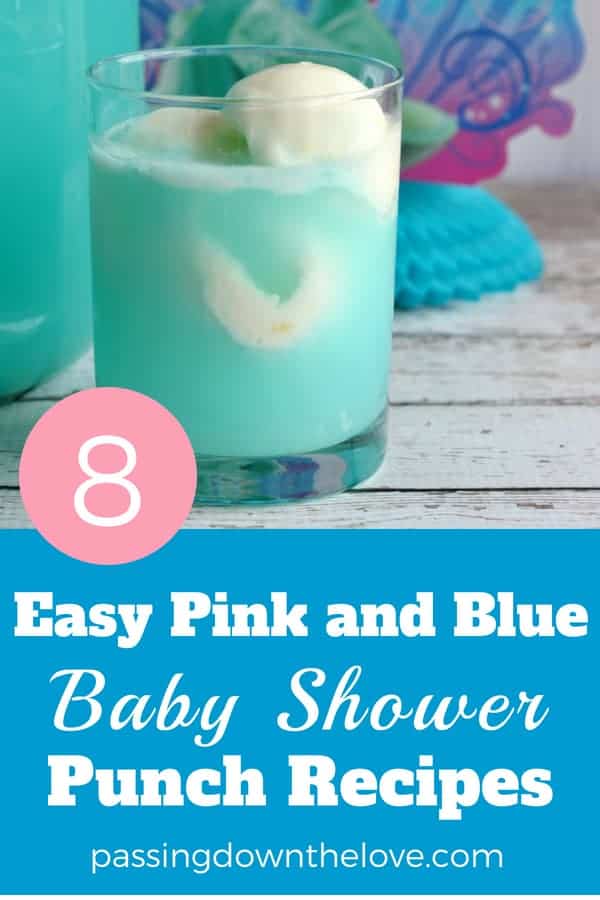 Blue And Pink Baby Shower Punch Recipes Blue And Pink Baby Shower Punch Recipes