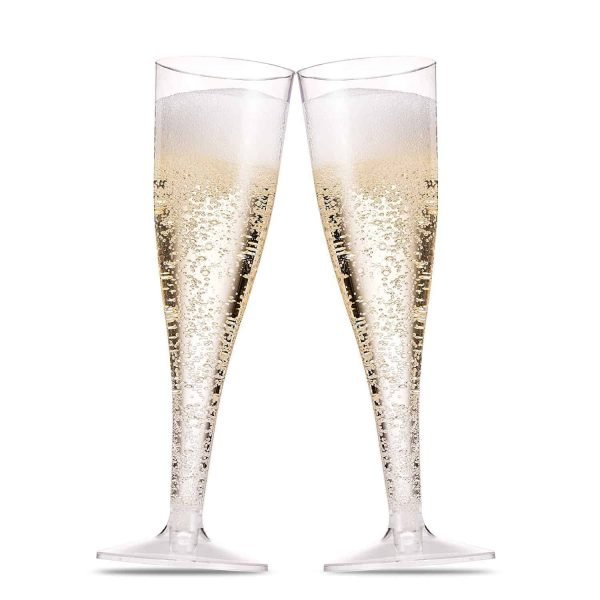 champagne glasses