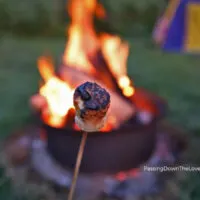 marshmallow campfire