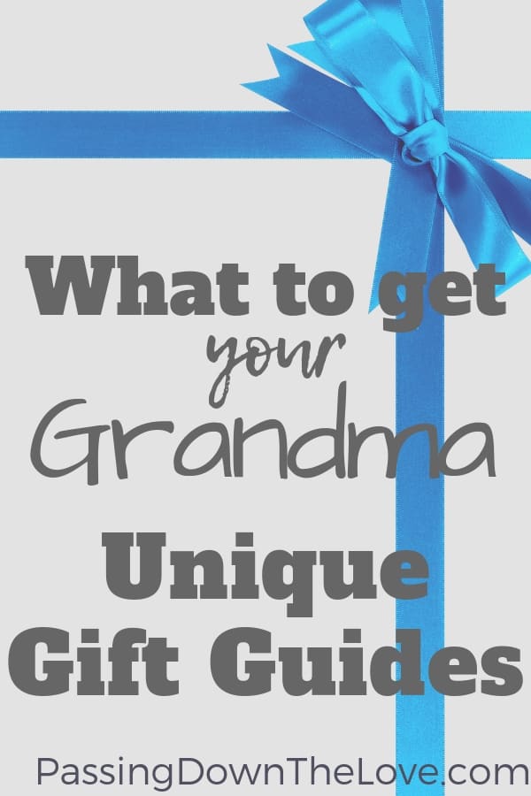 Looking for gift ideas for your Grandma? Don't know what to get your Grandma? These unique gift guides are sure to help! #giftsforgrandma #gifts #grandma #giftguides