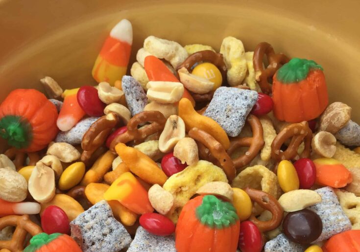 Halloween trail mix