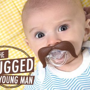 Mustache pacifier