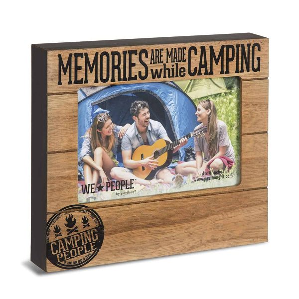 Camping gifts for Grandma: camping photo frame