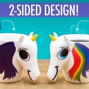 Unicorn color-changing mug