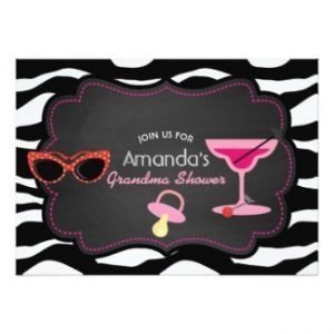 Baby Shower Chalkboard Invitation