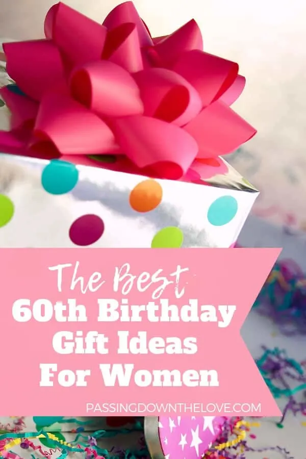 Handmade 60th Birthday Gifts for Women - Perfect 60th Birthday Gift Present Ideas- Also Great as a 60th Birthday Gift for Men Gift Card & Gift All in One 