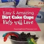 Dirt Cake Cups recipe for kids