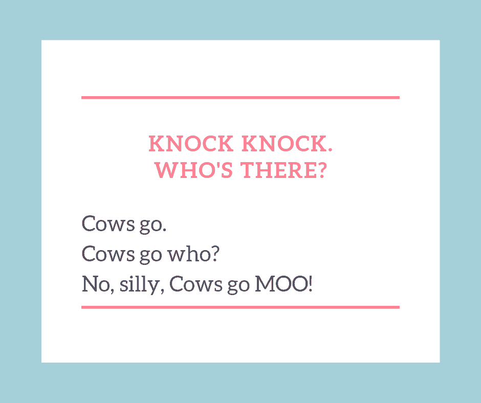 Knock-Knock Jokes for Kids That Will Make Them Laugh Knock-Knock Jokes for Kids That Will Make Them Laugh