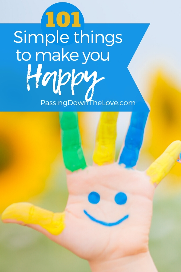101 Simple Things That Make Me Happy It