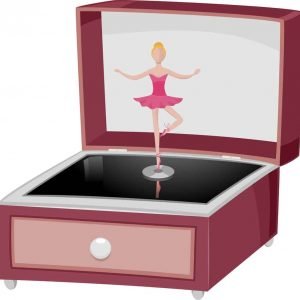 Music Box with a Dancing Ballerina