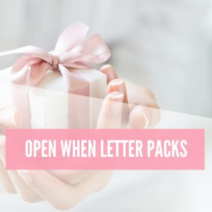 Open When Letter Packs