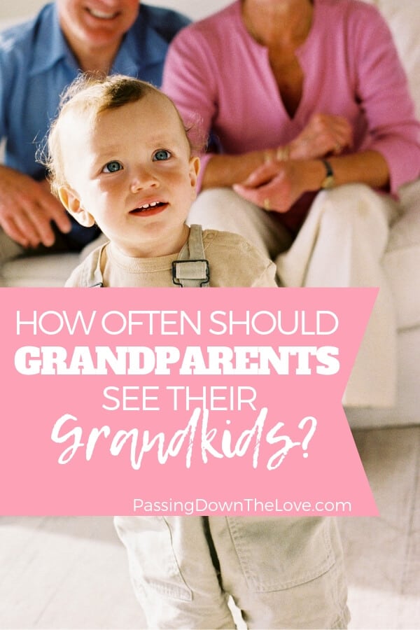 How often should Grandparents see Grandchildren?