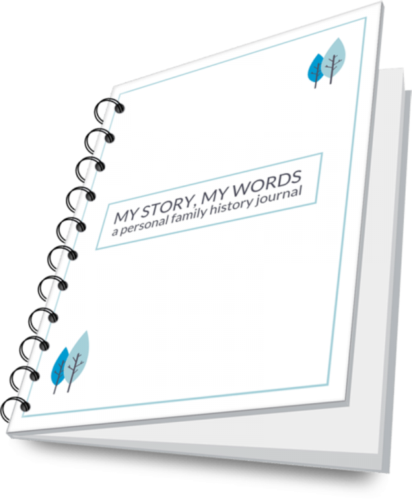 My Story My Words Personal History Journal Printable