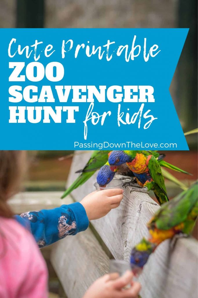 A Fun Zoo Scavenger Hunt Printable Kids Will Love