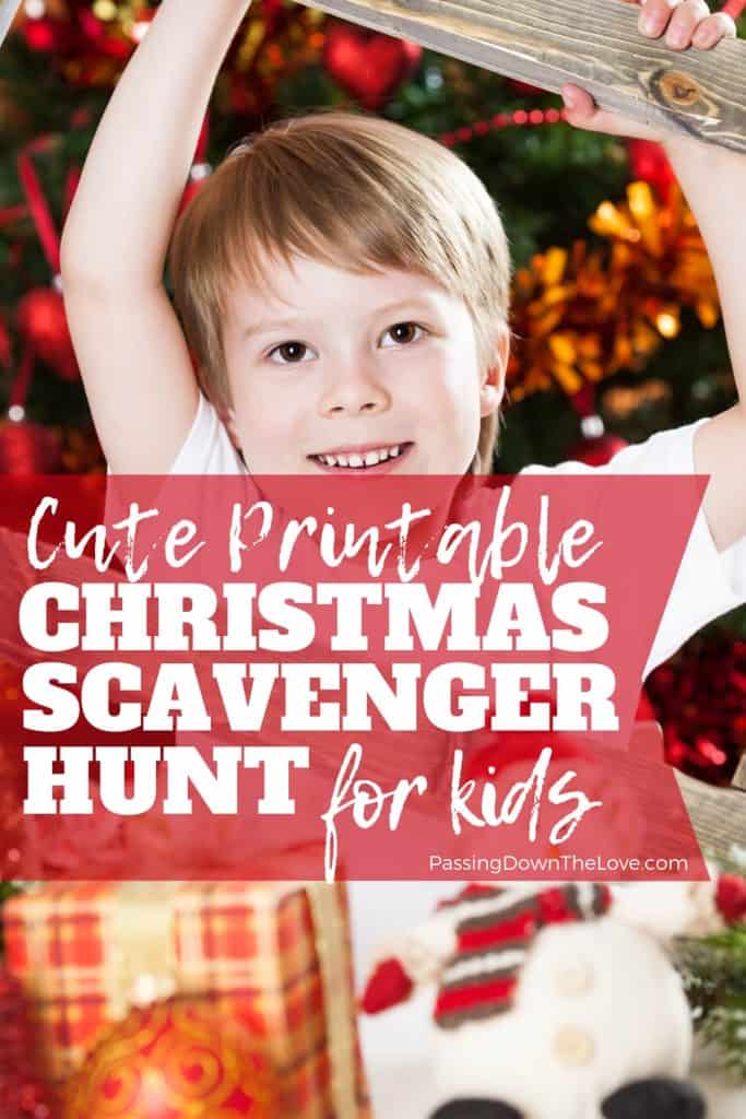 Christmas Scavenger Hunt Printable