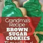 Brown sugar cookies