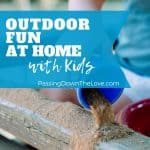 Outdoor fun with kids