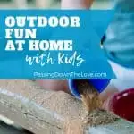 Outdoor fun with kids
